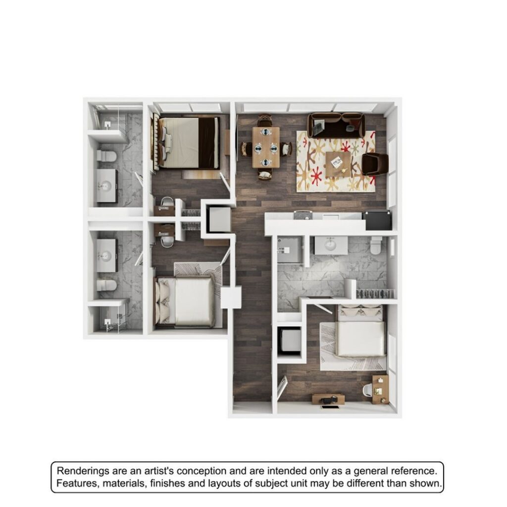 3BR/3BA – The Dorsey