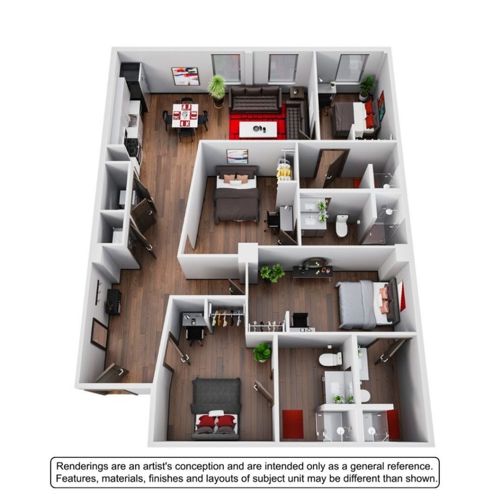 4BR/4BA – The Drake